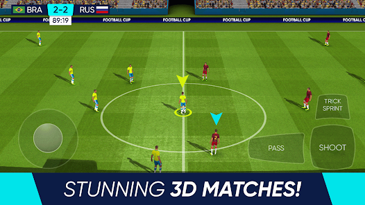 OS 5 MELHORES JOGOS DE FUTEBOL DA PLAY STORE PARA ANDROID 2023 