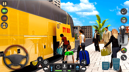 Modern Bus Simulator Drive 3D: New Bus Games Free 0.53 Screenshots 6