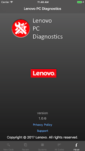 Lenovo PC Diagnostics 2.0