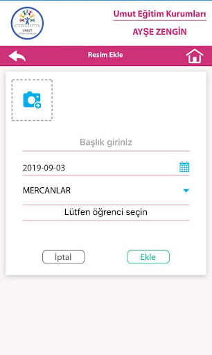 Umut Eğitim Veli Bilgilendirme