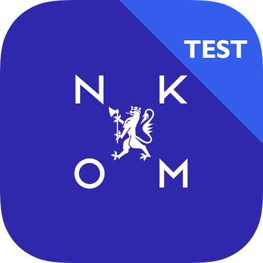 NKOM beta logo
