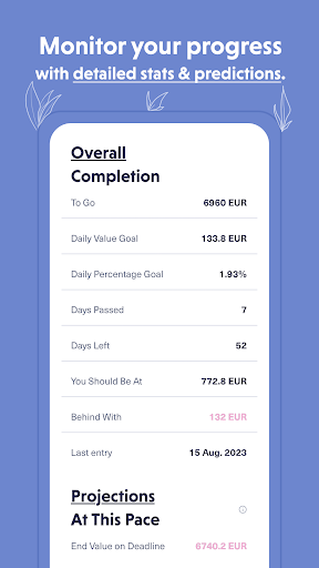 Screenshot of haatch. - Goal & Habit Tracker