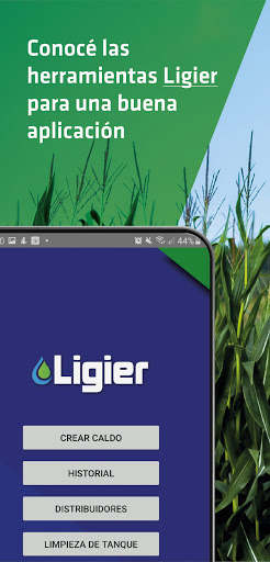 Android application Ligier App screenshort
