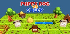 Puppy Dog vs Sheep - Funny Sokoban Gameのおすすめ画像1