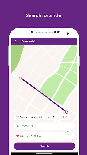 itravel | on-demand bus Screen 2