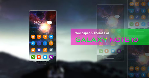 Android application Samsung Galaxy Note10 Launcher screenshort