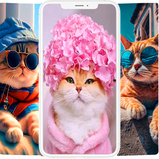 крутые обои на телефон с котами