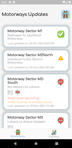 Motorway Fog Updates - GT Roadのおすすめ画像1