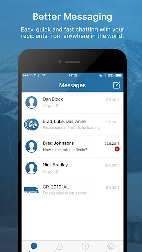 mobileCHAT Screen 3