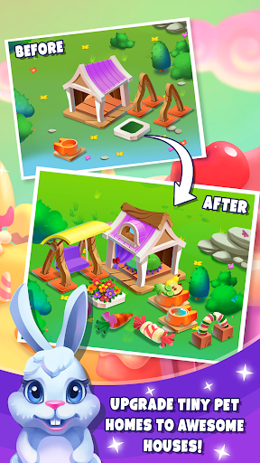 Android application Pet Stories:Home Design&Match3 screenshort
