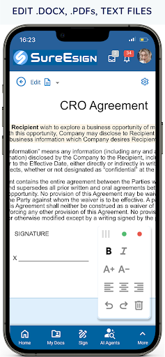 SureEsign Screen 3