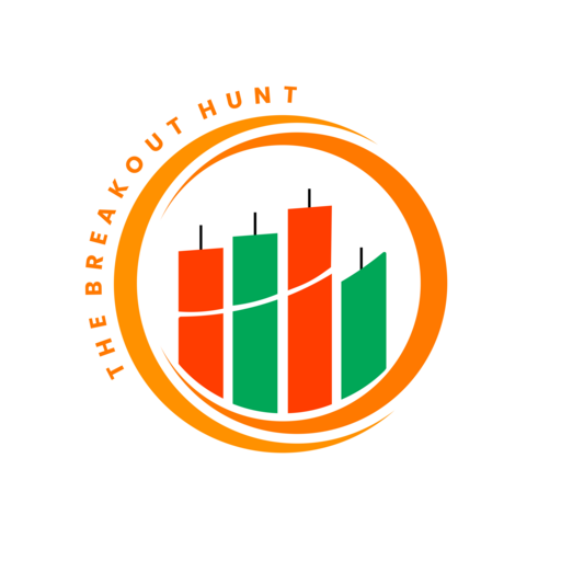 The Breakout Hunt:Stocks,Chart logo