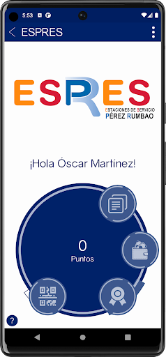 Android application ESPRES 2.0 screenshort