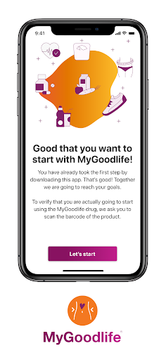 Android application MyGoodlife screenshort