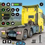 Cover Image of Download Euro Truck Sim Real Truck Game  APK