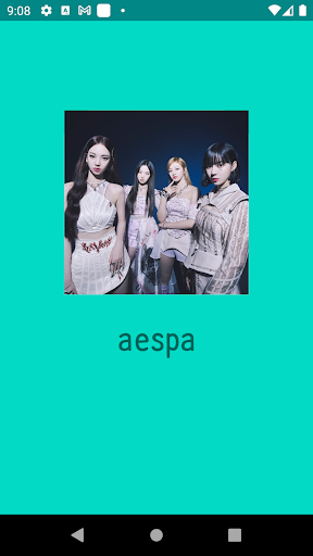 Android application AESPA video screenshort