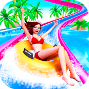 Water Sliding Adventure Park - Water Slide Games  Icon
