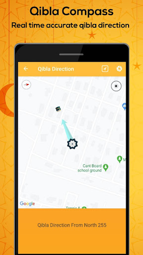 Qibla Direction Finder compass