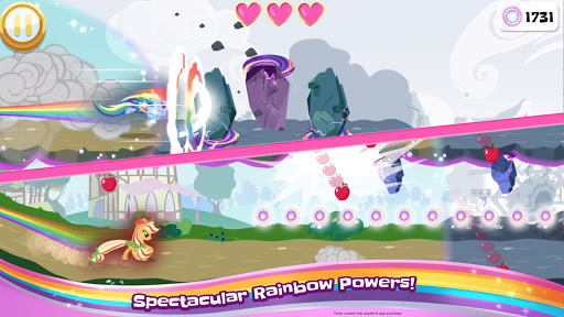 Pelari Little Pony Rainbow saya