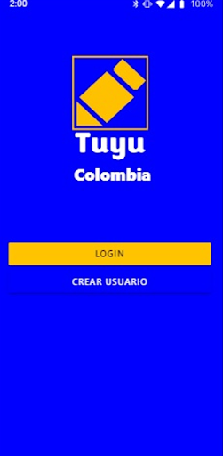 Android application Tuyu Colombia screenshort