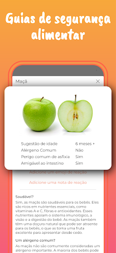 BLW e Alimentos Sólidos Captura de Tela do Aplicativo Android 4