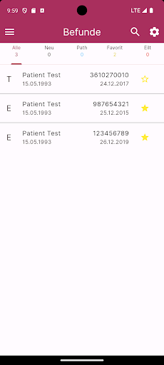 QS-Lab Befunde Screen 3