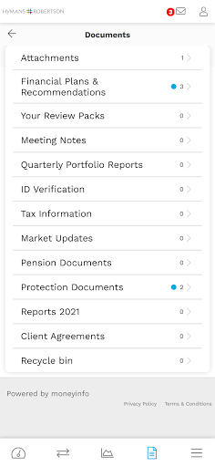 HR MyMoney Screen 2