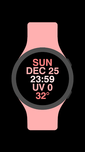 Senior Watch Face Screen 3