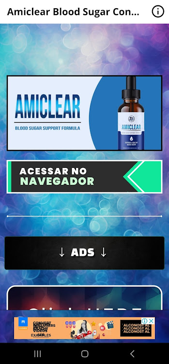 Amiclear Blood Sugar Control - 1.0 - (Android)
