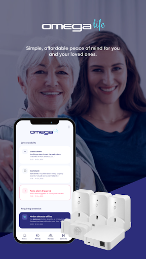Android application OmegaLife screenshort