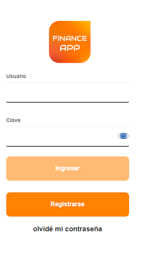 Android application App finance screenshort