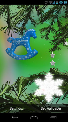 Xmas 3D live wallpaper