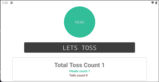 LetsToss - Lets toss and see Screen 3