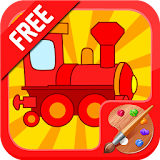 Train Coloring icon