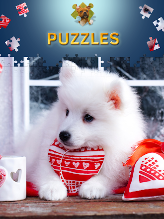 Game screenshot Dog and Puppys Jigsaw Puzzles hack