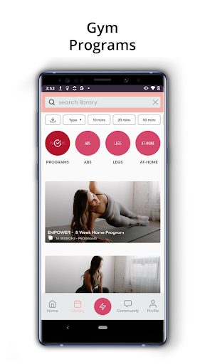 Lift with Liv: Gym Workouts + Screenshot