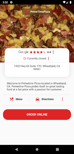 Primetime Pizza Screen 2