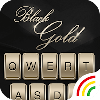 Black Gold Keyboard Theme