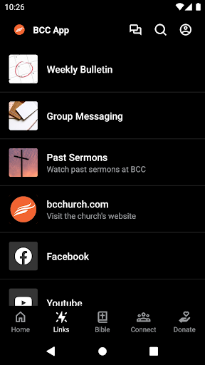 Berkley Community Church Screen 2