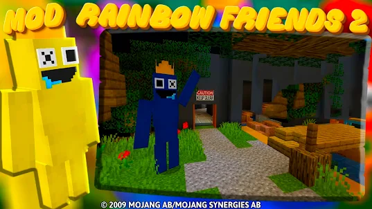 Rainbow Friends 2 MCPE Mods