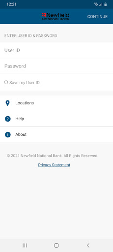 Android application NNBMobile screenshort