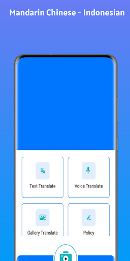 Android application Mandarin Chinese - Indonesian screenshort
