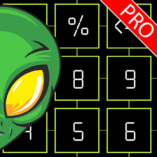 CALCULATOR PRO - Green Alien logo