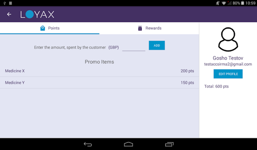 LOYAX POS Demo Screenshot 4 - AppWisp.com