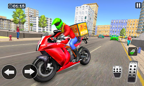 jeux de livraison de pizza 3D screenshots apk mod 2