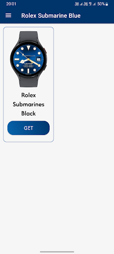 Watch Submariner GoldBlue Date