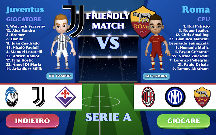 Gioco Giochi Di Calcio Serie A - 21 - (Android)