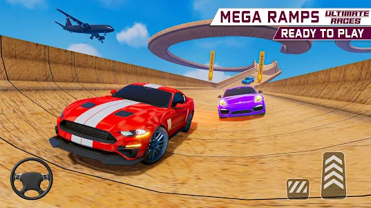 เกมกระโดดรถ Mega Ramp