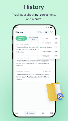 Screenshot of Grammar Check: Proofreader App
