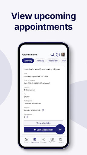 Recovery and Wellness Portal Screen 3